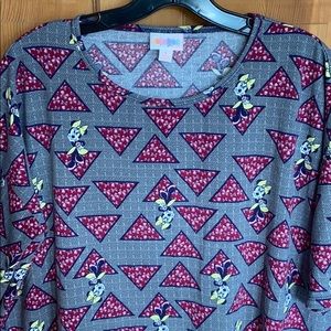 LuLaRoe Disney Irma Small top new with tags